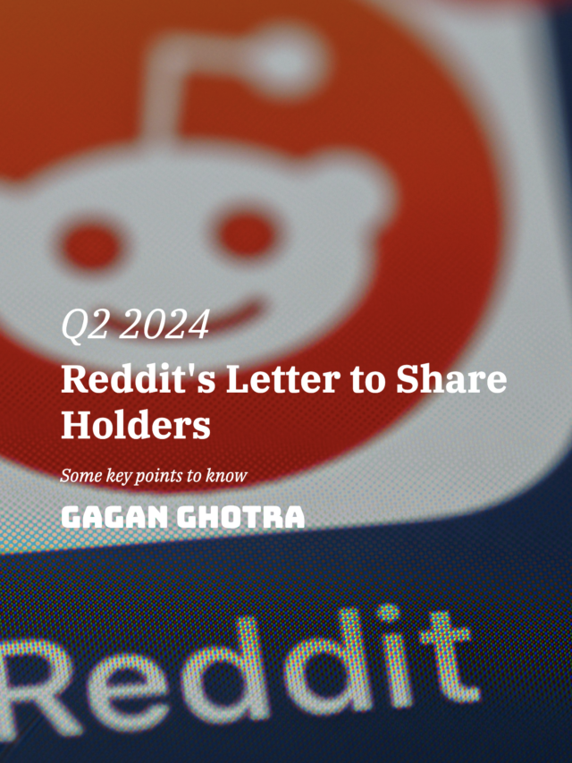 Reddit’s Q2 Letter to Share Holders