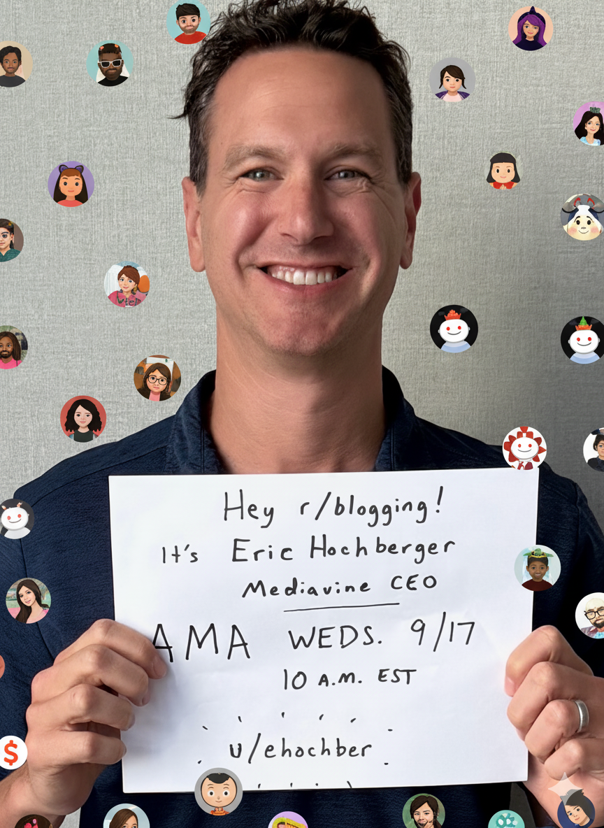 Eric Hochberger, CEO of Mediavine – Reddit AMA | Some Key Points